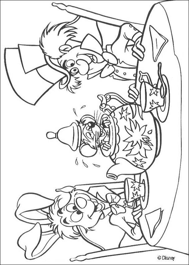 607x850 Alice And Wonderland Coloring Pages Many Interesting Cliparts