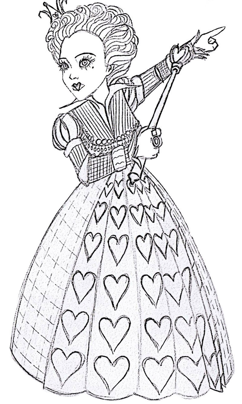 In Alice Wonderland Coloring Pages Tim Burton 800x1335 In Alice Wonderland Coloring Pages Tim Burton