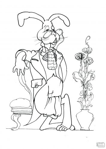354x500 Coloring Pages Alice Wonderland Coloring Pages. Alice