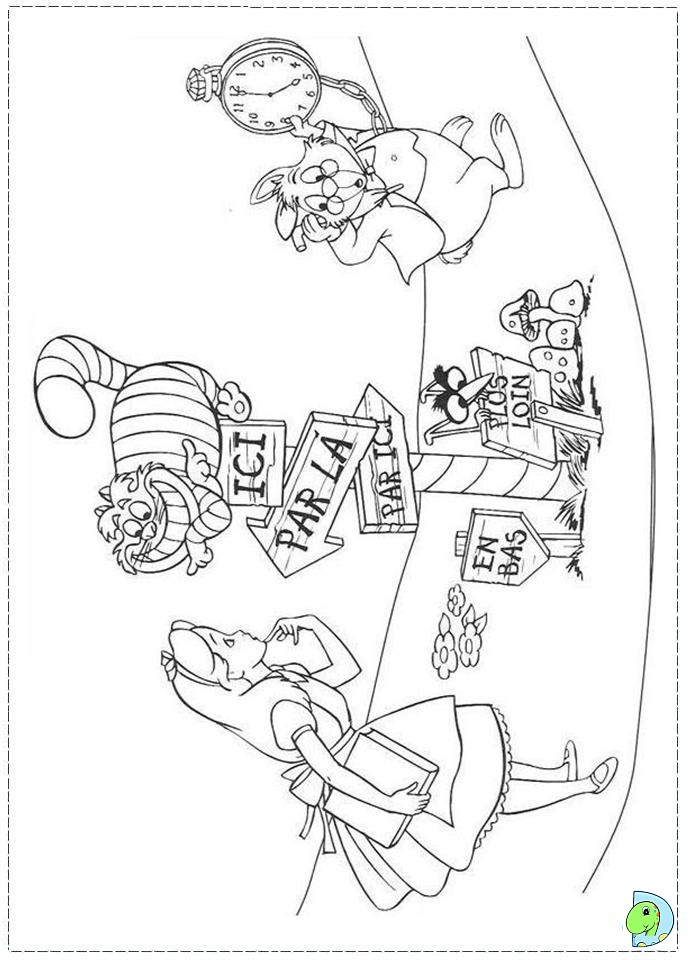 691x960 Marvellous Tim Burton Alice In Wonderland Coloring Pages Given