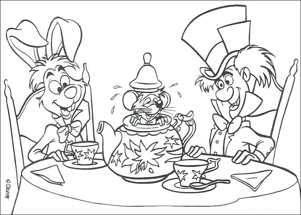 620x443 Alice In Wonderland Coloring Pages Alice In Wonderland Coloring