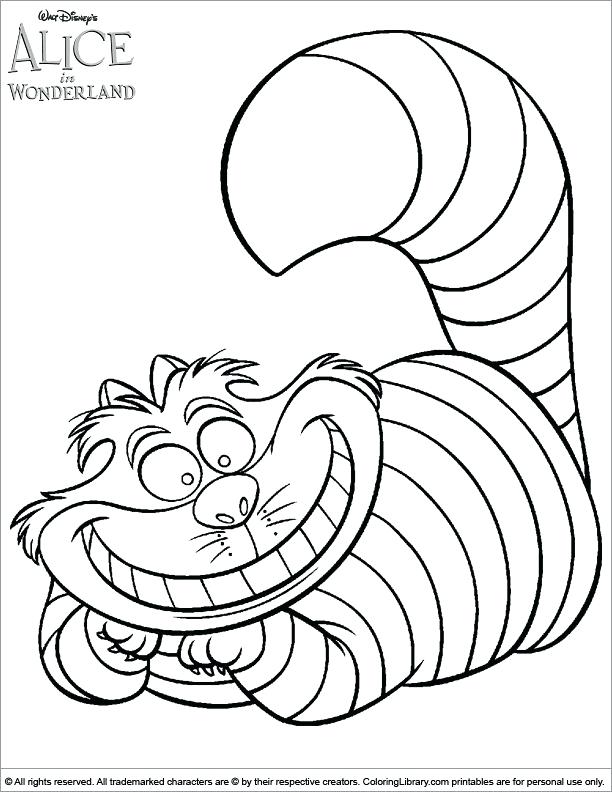 Coloring Pages Alice In Wonderland Print Free Printable Coloring 612x792 Coloring Pages Alice In Wonderland Print Free Printable Coloring