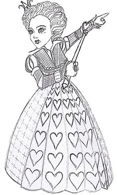 Top 10 Free Printable Alice In Wonderland Coloring Pages Online 236x393 Top 10 Free Printable Alice In Wonderland Coloring Pages Online