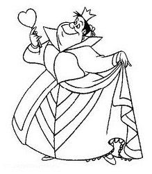 Queen Of Hearts, Great Recognizable Silhouette. Left Shoulder 219x251 Queen Of Hearts, Great Recognizable Silhouette. Left Shoulder