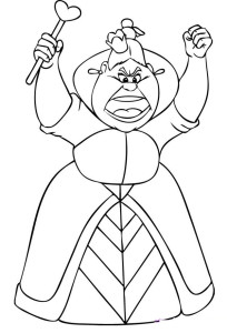 Alice In Wonderland Queen Of Hearts Coloring Pages at GetColorings.com ...
