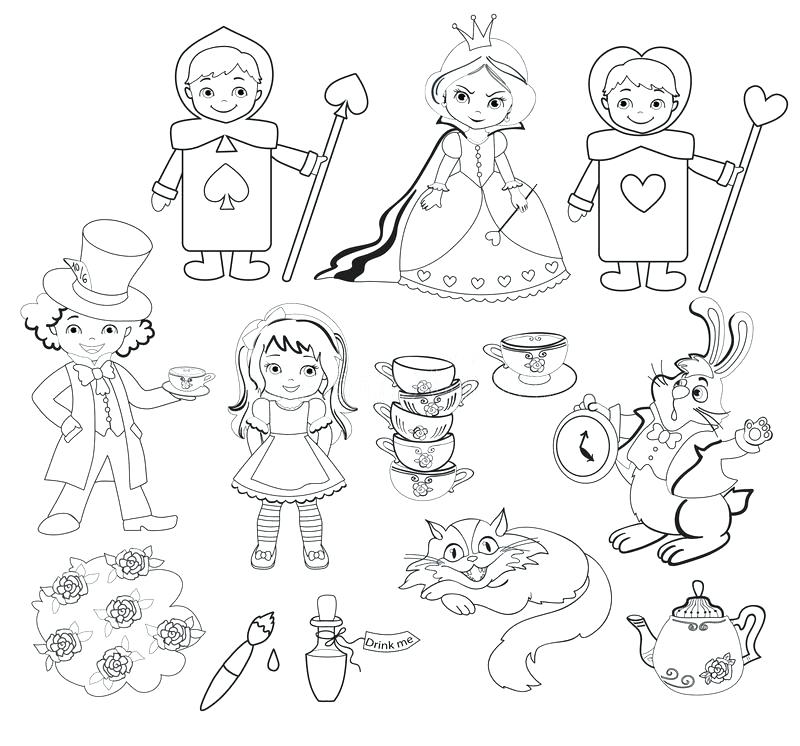 800x746 Alice In Wonderland Coloring Pages Caterpillar In Wonderland