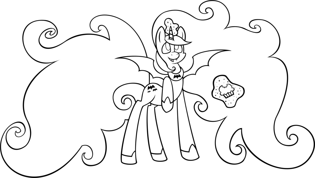 Halloween Alicorn Colouring Page By Penguinbombsquad 1024x580 Halloween Alicorn Colouring Page By Penguinbombsquad