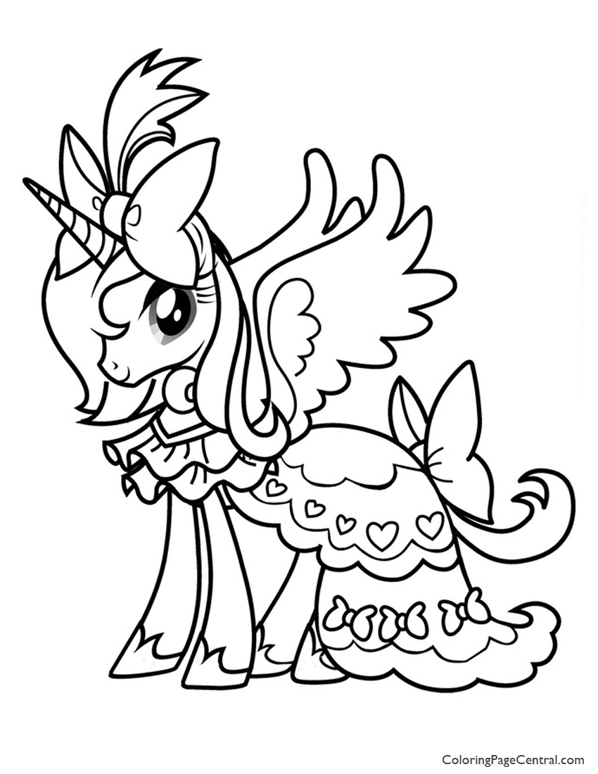 My Little Pony 01 Coloring Page Coloring Page Central 850x1100 My Little Pony 01 Coloring Page Coloring Page Central