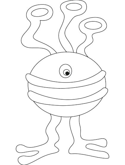 Interesting Aliens Coloring Pages Alien Coloring Page Preschool 420x556 Interesting Aliens Coloring Pages Alien Coloring Page Preschool