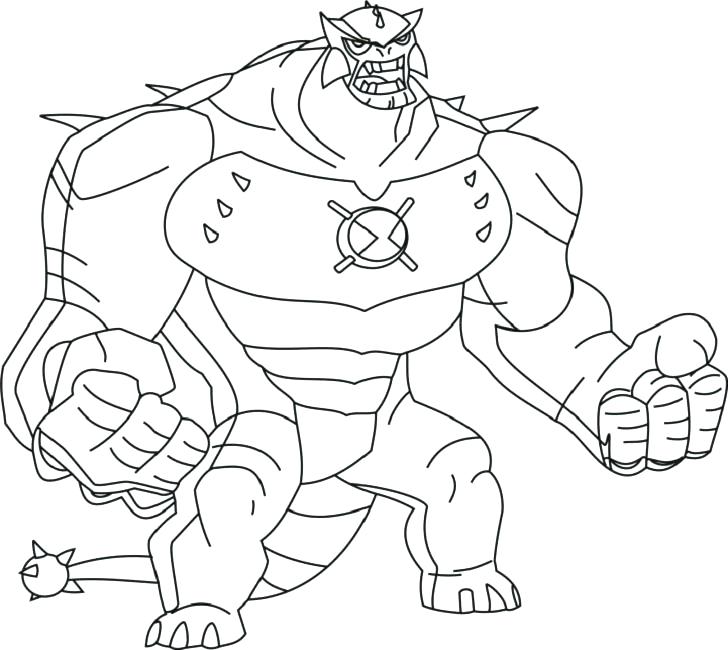 Ben 10 Alien Coloring Pages 728x650 Ben 10 Alien Coloring Pages