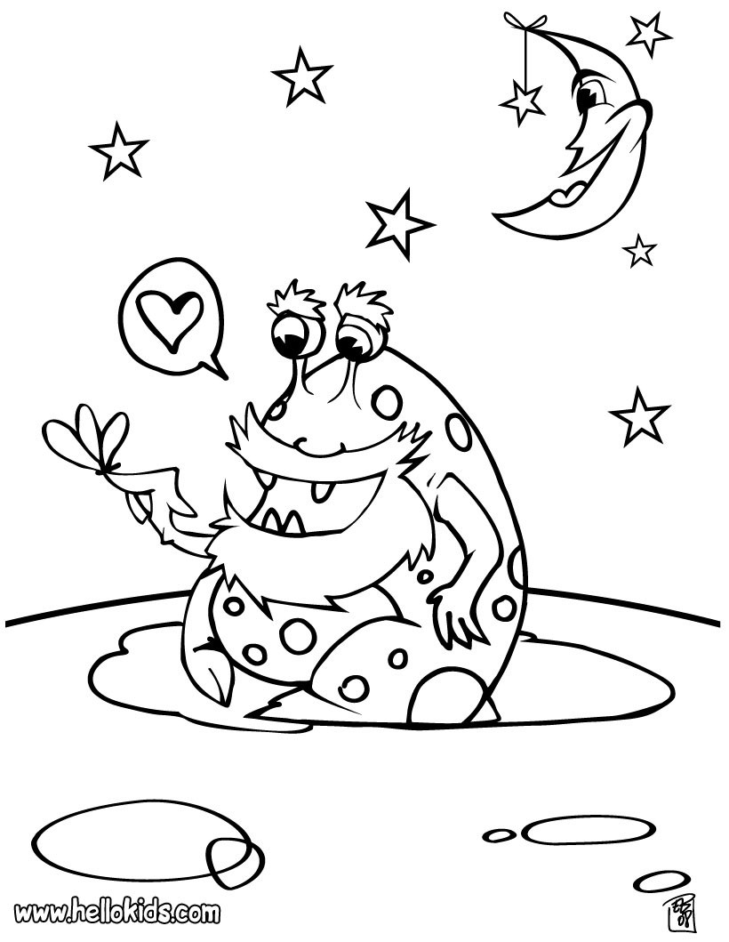 Alien Coloring Pages Printable 820x1059 Alien Coloring Pages Printable