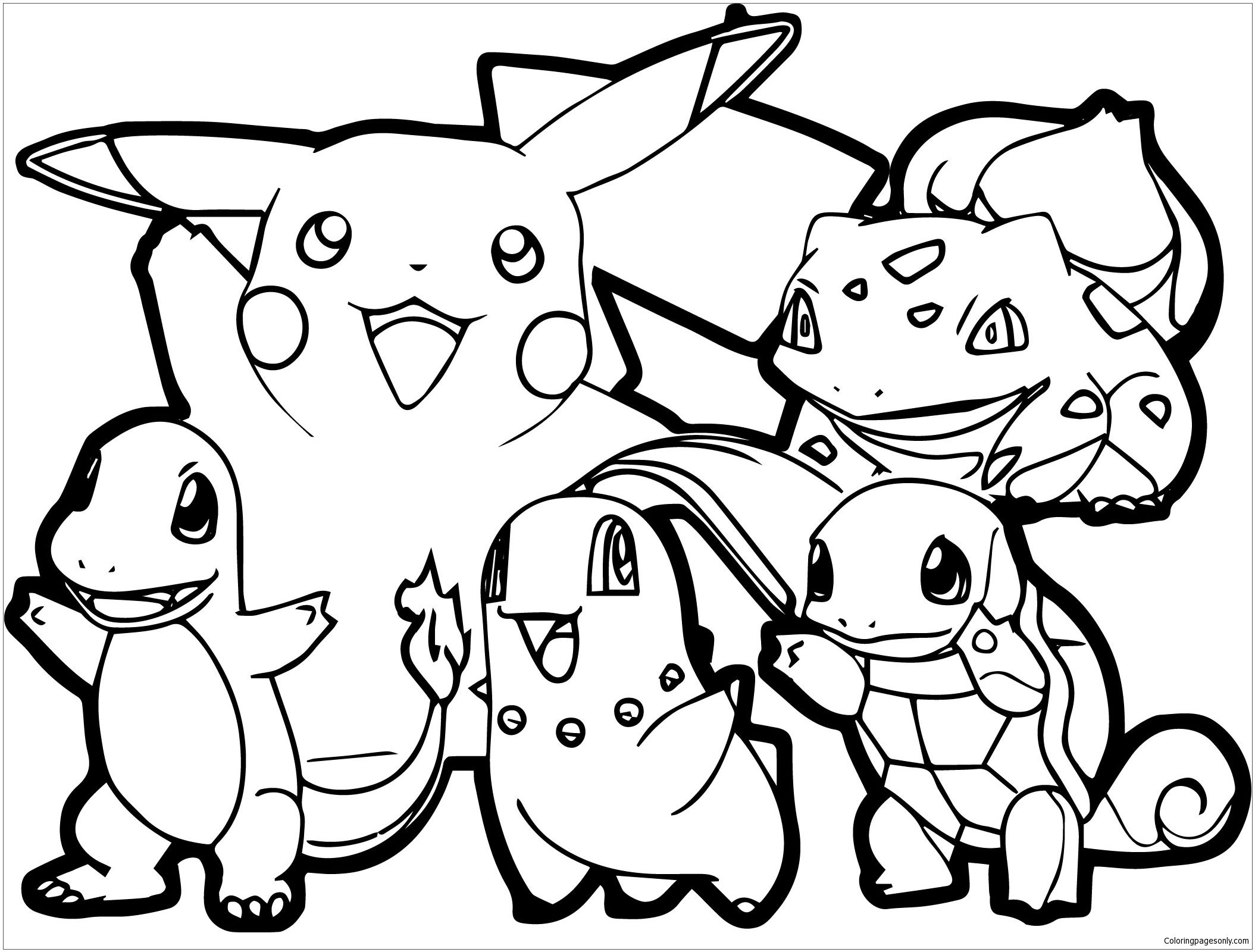 2109x1600 Pin By Coloring Pages On Pokemon Coloring Pages