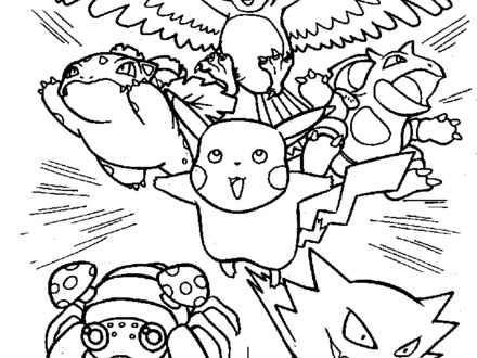 440x330 48 All Pokemon Coloring Pages, All Pokemon Coloring Pages Az