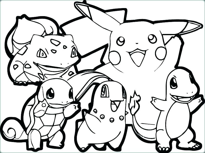 840x626 Pokemon Coloring Pages Pdf