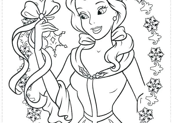 Disney Princess Coloring Sheet 600x425 Disney Princess Coloring Sheet