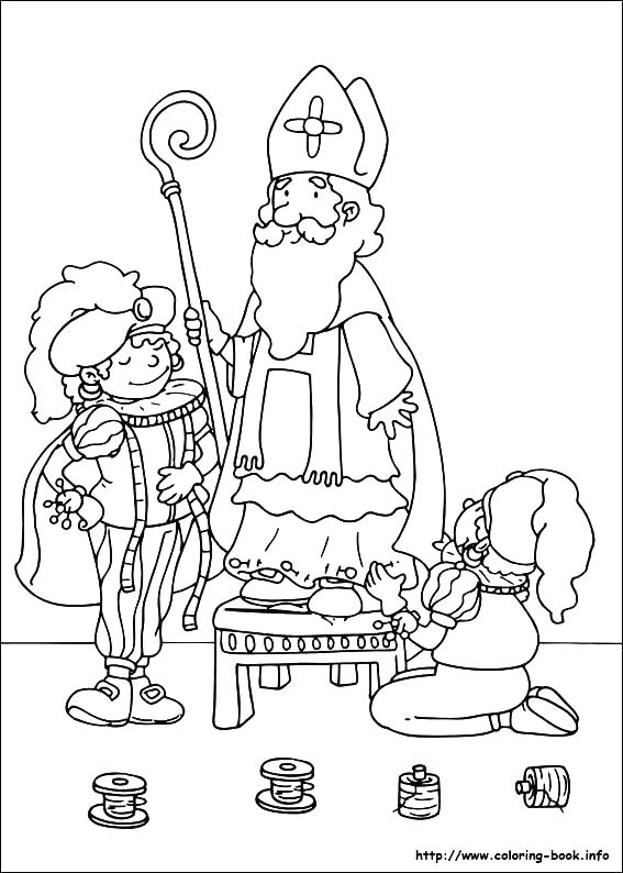 All Saints Day Coloring 567x794 All Saints Day Coloring