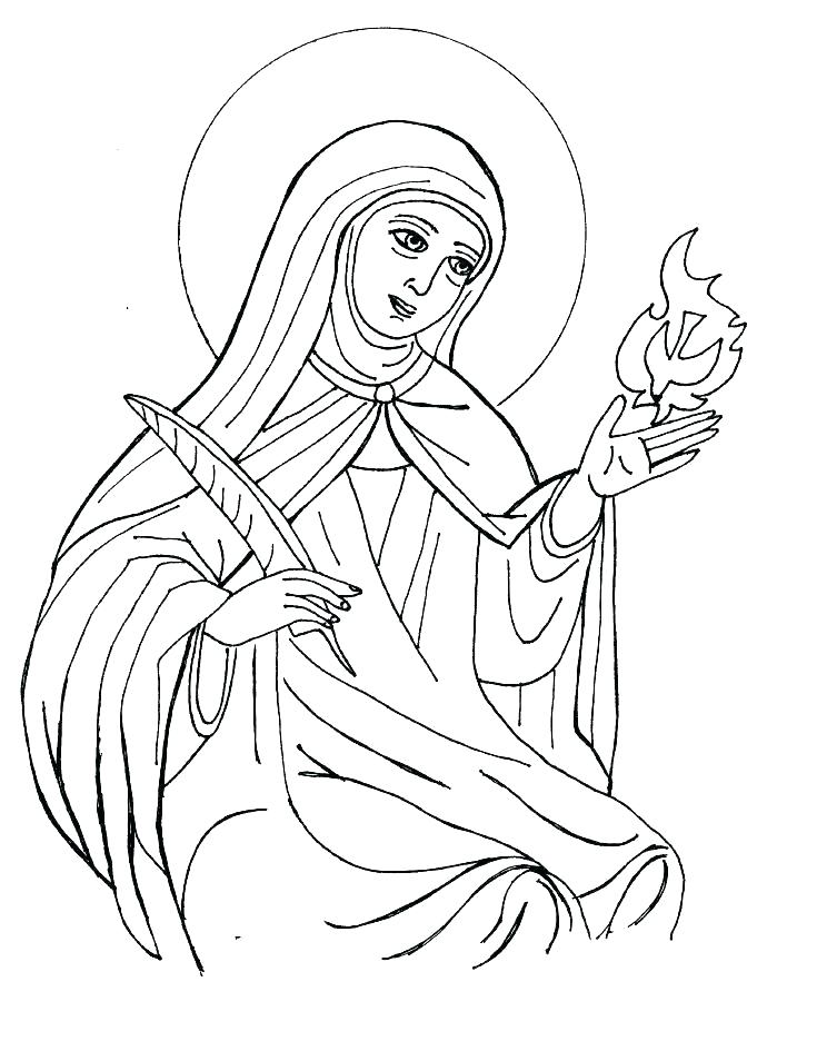 Coloring Pages Of Saints All Saints Day Coloring Pages All Saints 735x954 Coloring Pages Of Saints All Saints Day Coloring Pages All Saints