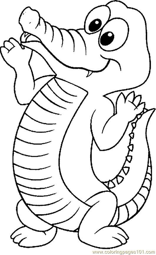 530x867 Top 10 Free Printable Crocodile Coloring Pages Online Alligators
