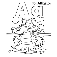 230x230 Top 25 Free Printable Alligator Coloring Pages Online