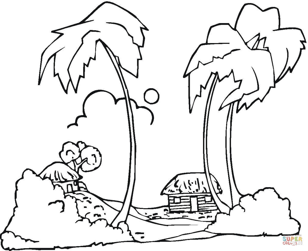 1200x979 Lovely Hawaii Coloring Pages 21 For Adults With Beauteous Page