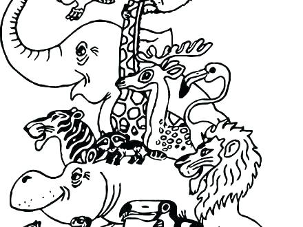 440x330 Llama Llama Coloring Pages Llama Coloring Pages 7 Best Images