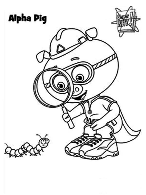 600x800 Super Why Coloring Pages