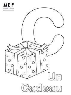 238x320 French Alphabet Coloring Pages