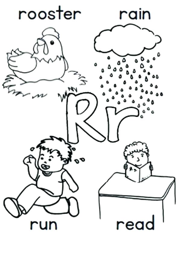 The Letter A Coloring Pages Letter R Coloring Pages The Letter R 600x856 The Letter A Coloring Pages Letter R Coloring Pages The Letter R