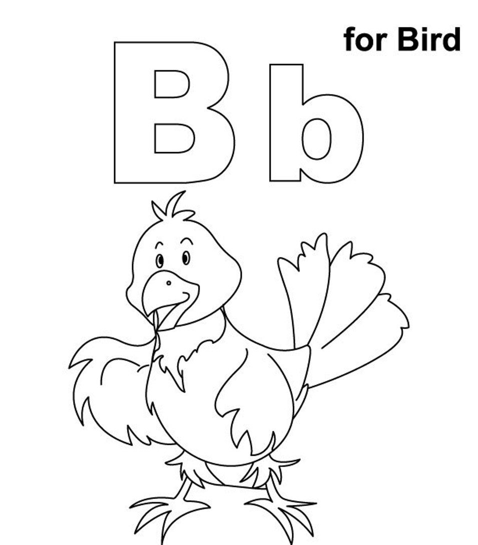 Unique Alphabet Coloring Pages B Pictures 955x1090 Unique Alphabet Coloring Pages B Pictures