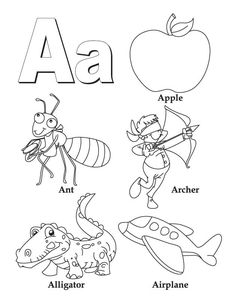 236x303 Neoteric Alphabet Coloring Pages Az Book Az Letter Books