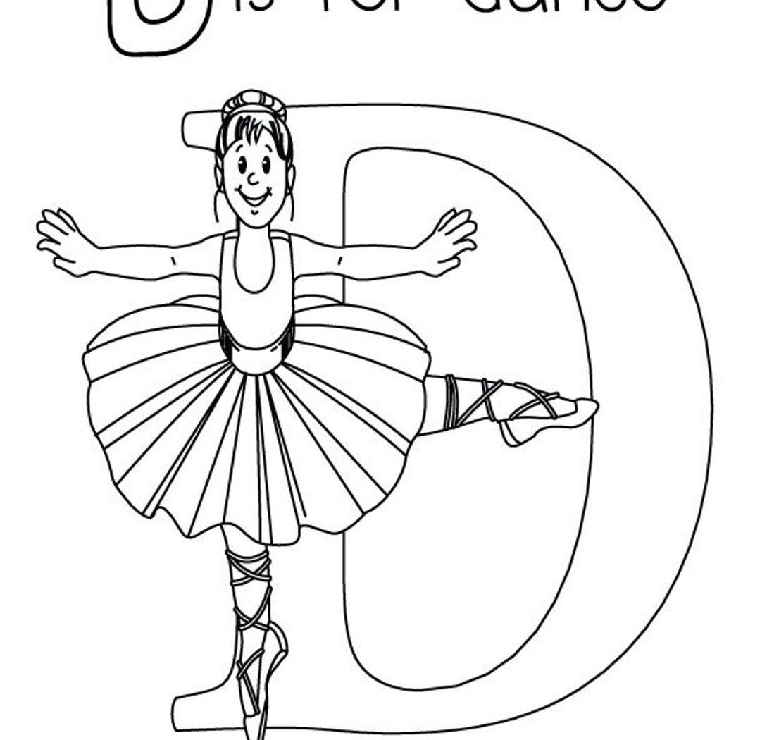 Alphabet Coloring Pages D at GetColorings.com | Free printable ...