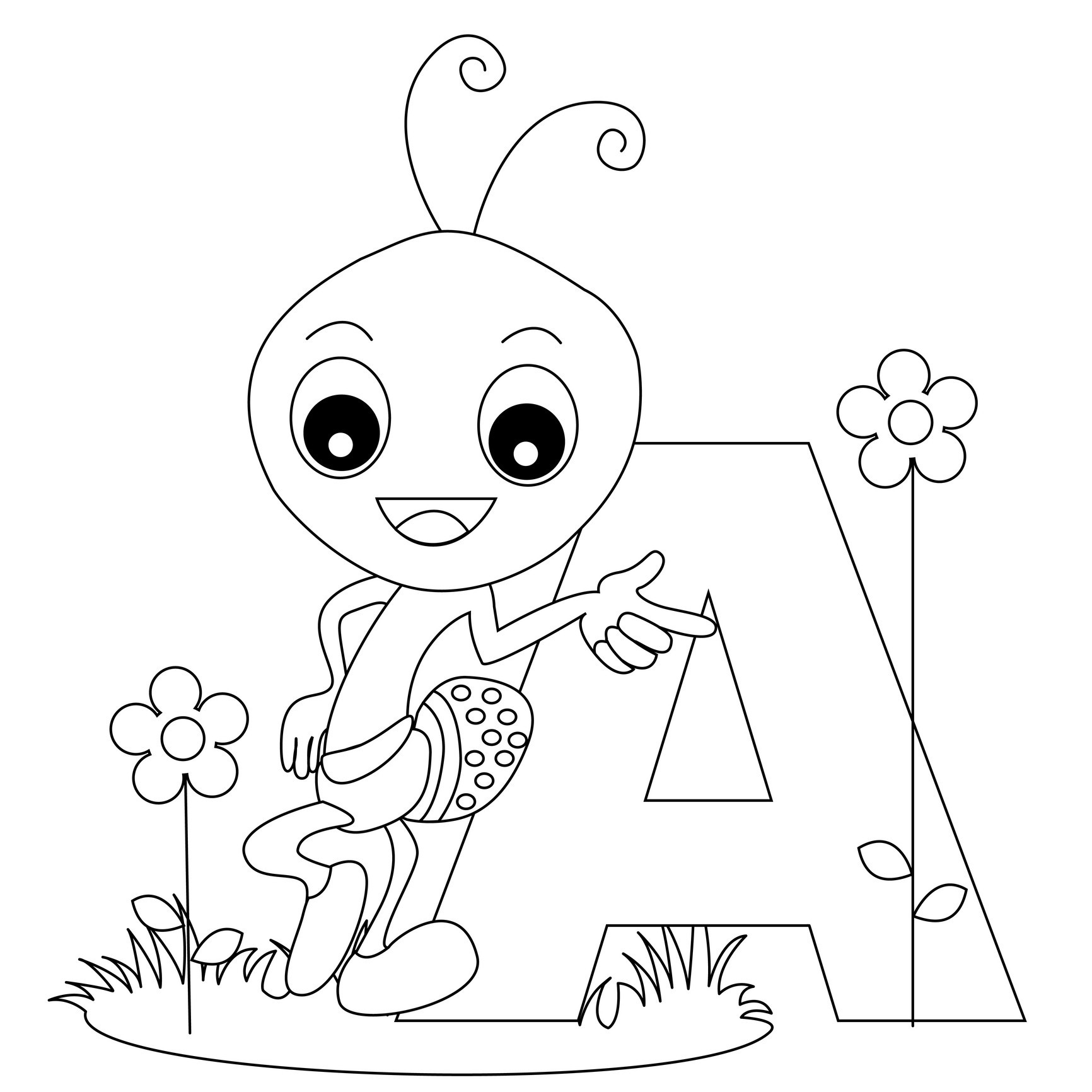 The Letter A Coloring Pages Printable The Letter A Coloring Pages 1732x1732 The Letter A Coloring Pages Printable The Letter A Coloring Pages