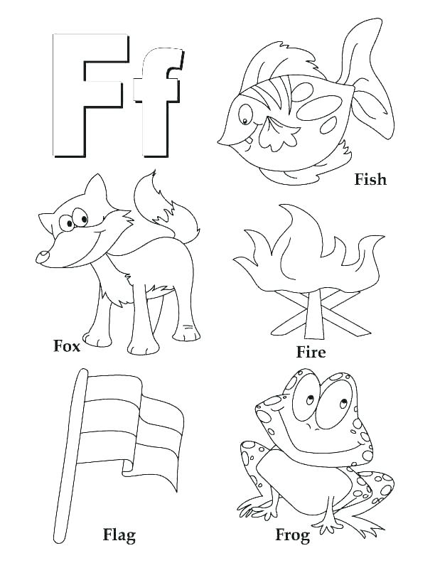 Preschool Alphabet Coloring Pages 612x792 Preschool Alphabet Coloring Pages