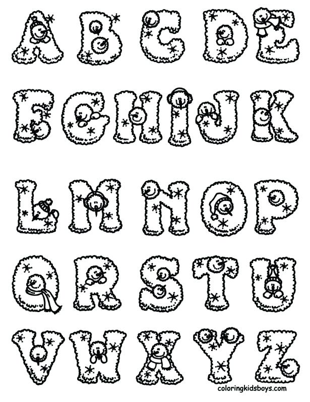 615x796 Free Printable Alphabet Coloring Pages For Adults Kids Coloring