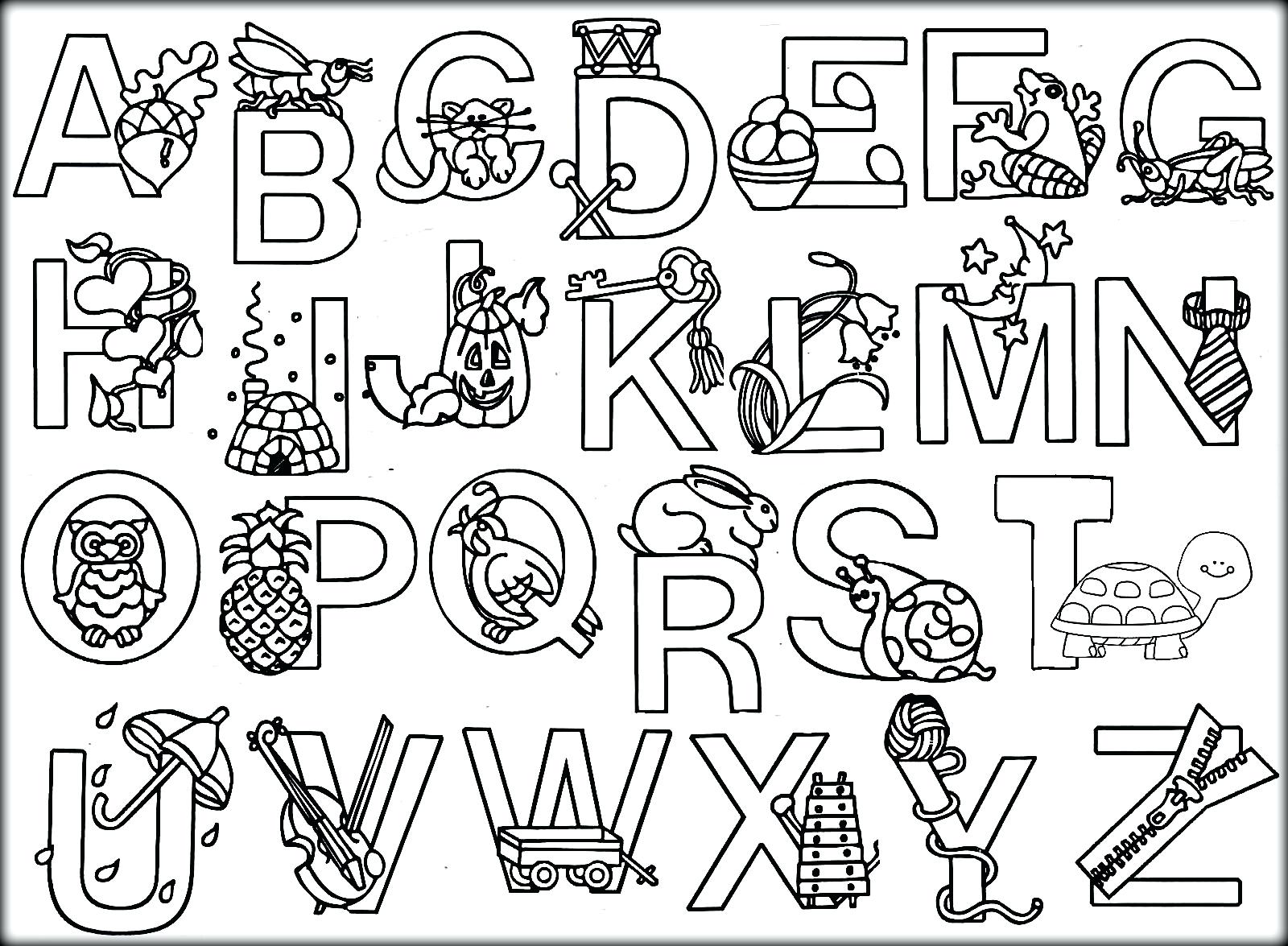 1600x1175 Letters Coloring Pages Alphabet To Good Print For Adults Letter K