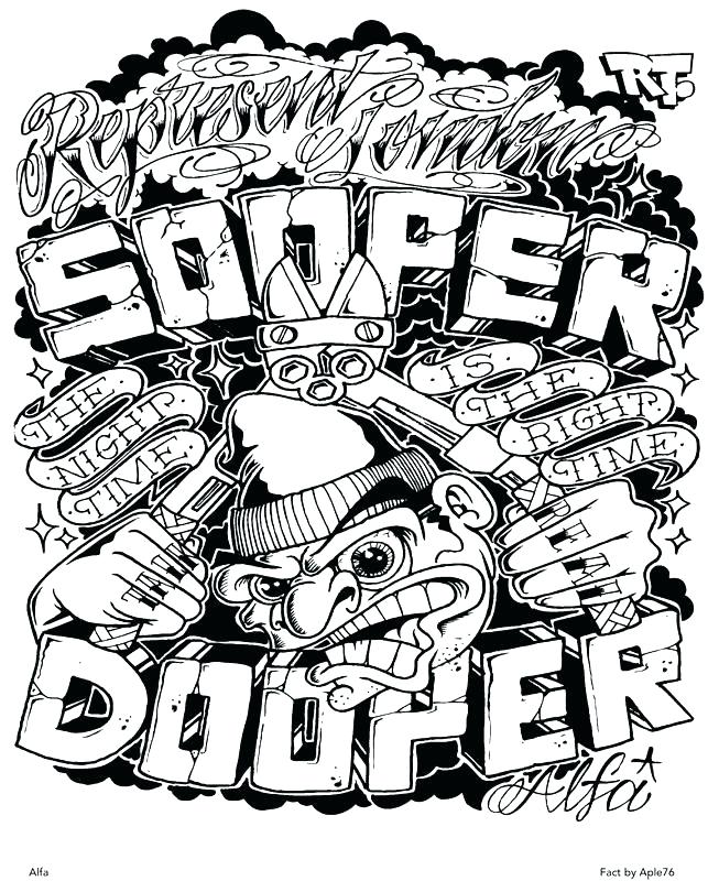 643x800 Alphabet Coloring Pages Printable Graffiti Coloring Pages