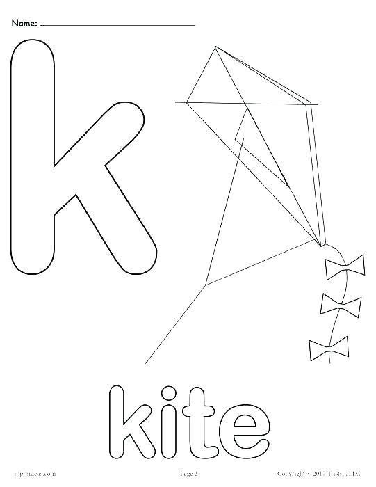 Letter K Coloring Pages Alphabet Coloring Pages Preschool Letter K 541x700 Letter K Coloring Pages Alphabet Coloring Pages Preschool Letter K