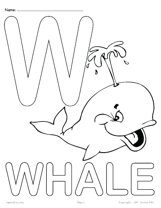 Alphabet Color Pages Preschool 541x700 Alphabet Color Pages Preschool