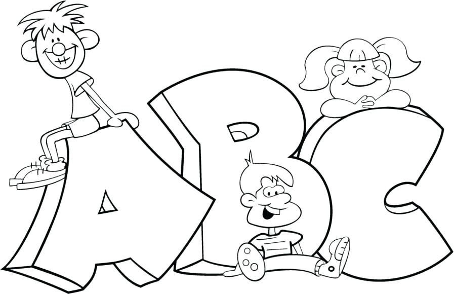 Alphabet Coloring Pages Preschoolers at GetColorings.com | Free ...