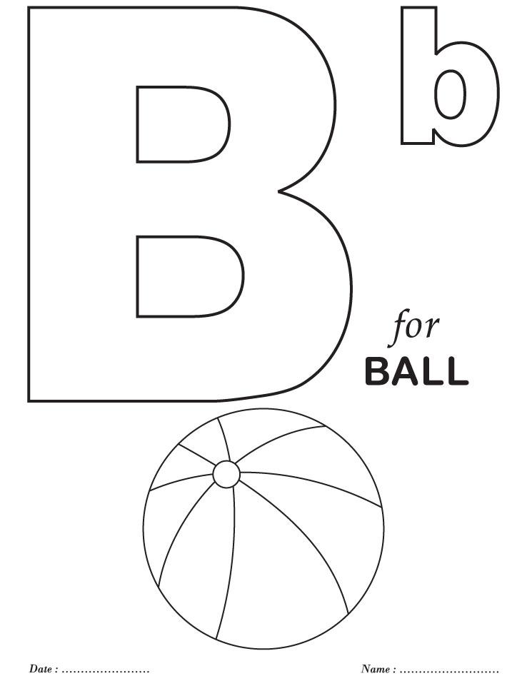 738x954 Alphabet Coloring Pages