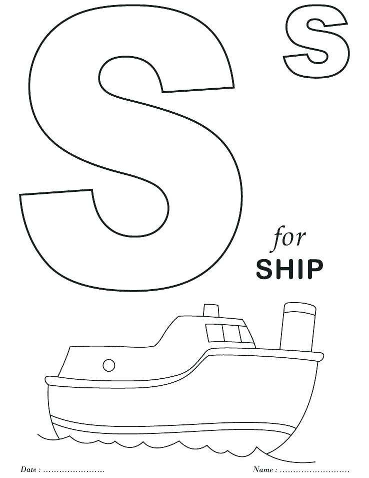 738x954 Alphabet Coloring Pages Az Alphabet Coloring Pages A Z Alphabet