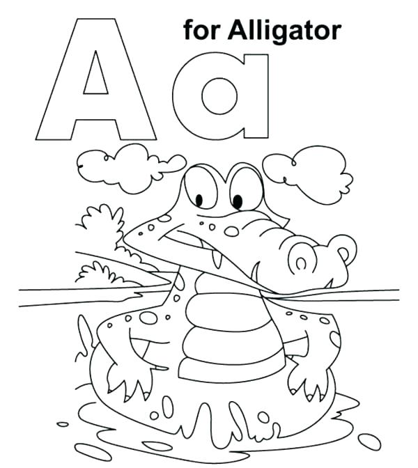 600x672 Alphabet Letters Coloring Pages Letter I Coloring Pages