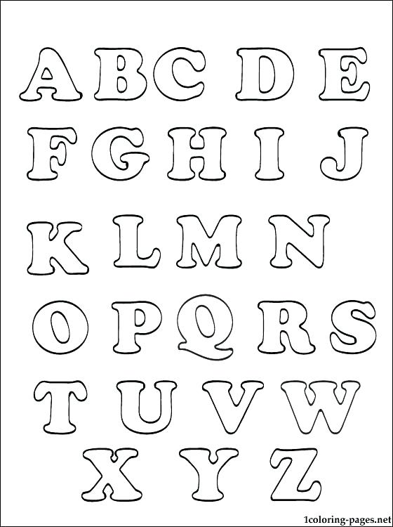 Alphabet Letters Coloring Pages Printable at GetColorings.com | Free ...