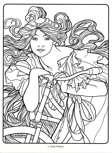 474x646 Art Nouveau Coloring Pages New 66 Best Art Nouveau Coloring Book