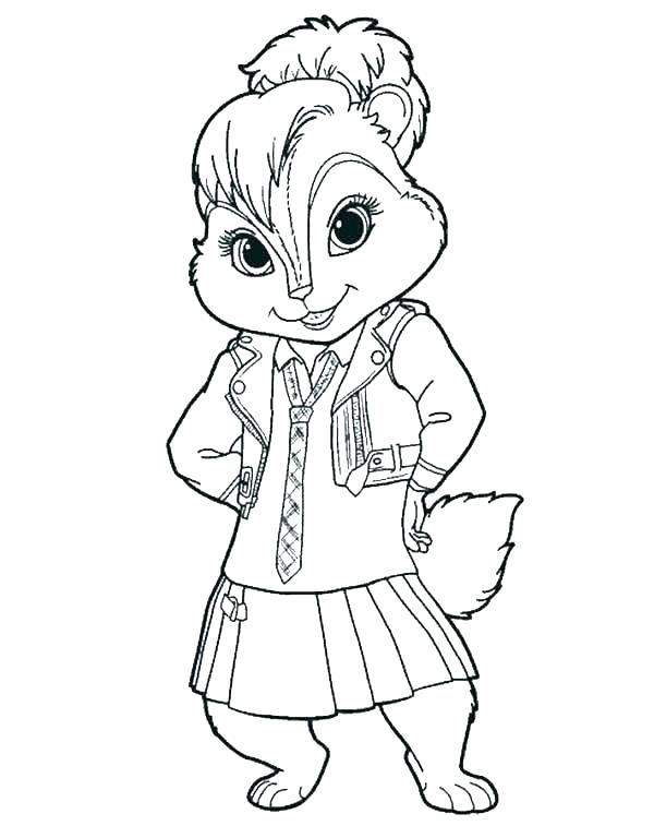 Alvin Chipmunks Coloring Book Kids Coloring Chipmunks Coloring 600x768 Alvin Chipmunks Coloring Book Kids Coloring Chipmunks Coloring