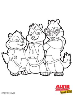 Top 25 Free Printable Alvin And The Chipmunks Coloring Pages 236x305 Top 25 Free Printable Alvin And The Chipmunks Coloring Pages