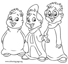 Alvin And The Chipmunks Coloring Page Free Download 236x223 Alvin And The Chipmunks Coloring Page Free Download