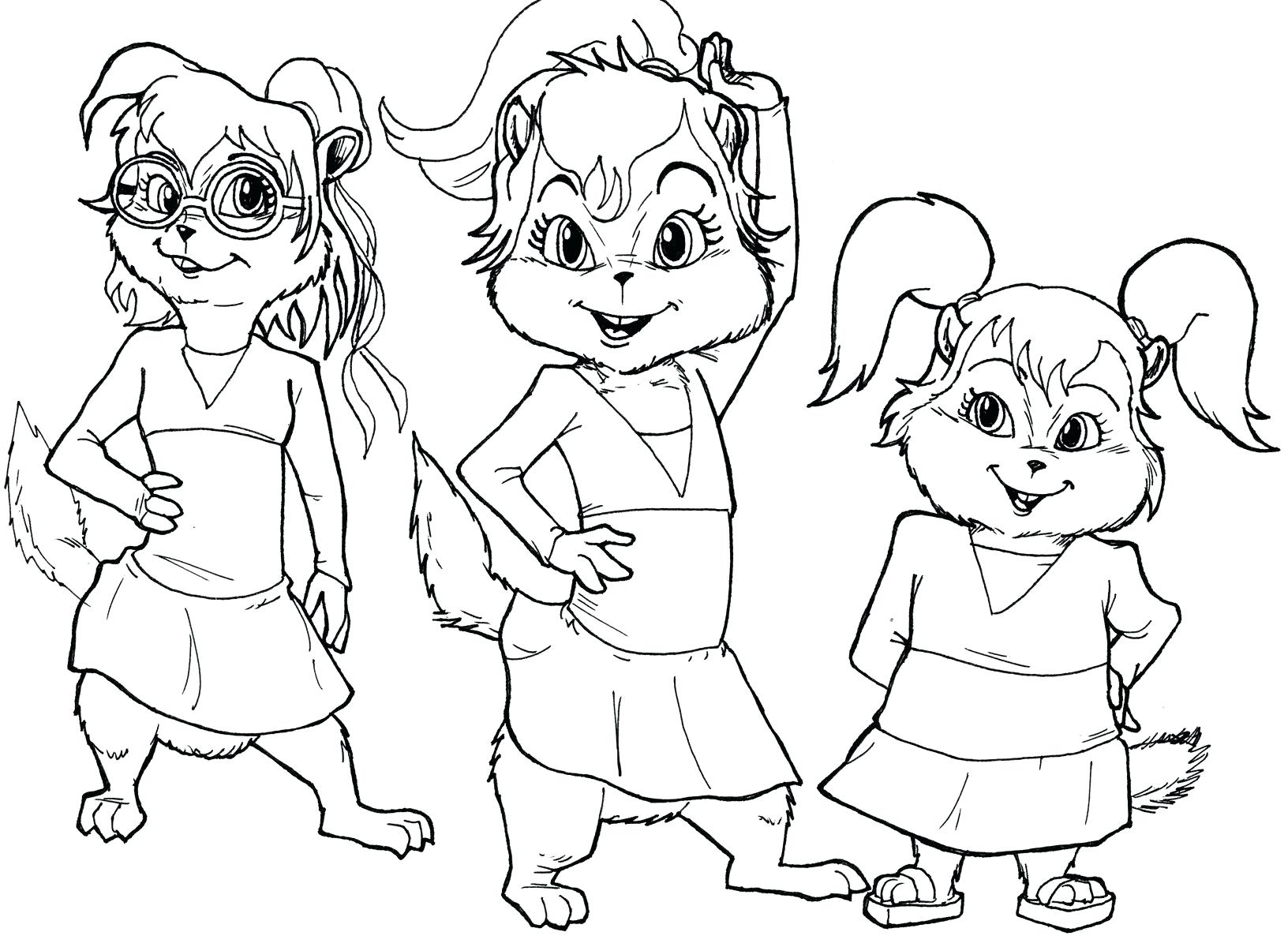 1632x1200 Alvin And The Chipmunks Coloring Pages Page Pdf Arilitv Alvin
