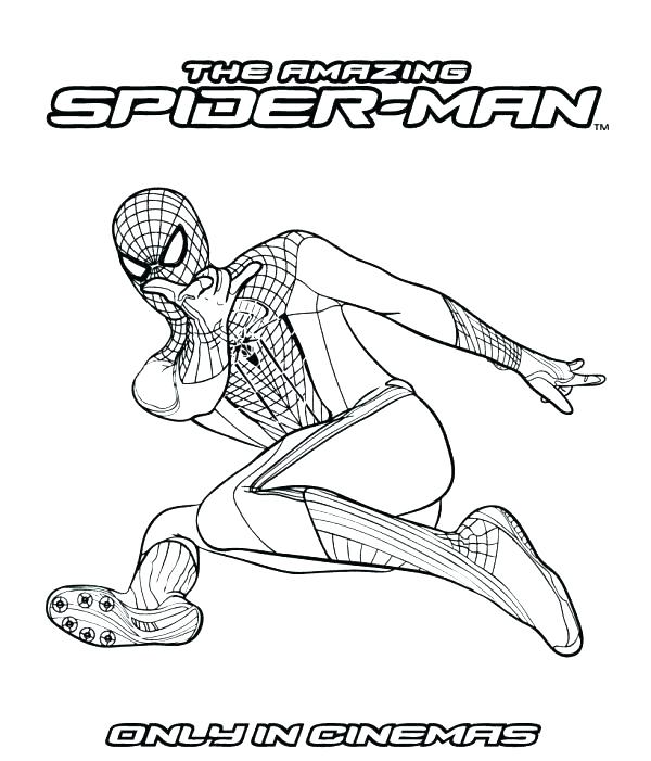 600x701 Spider Man 2 Coloring Pages Amazing Coloring Pages Amazing Spider