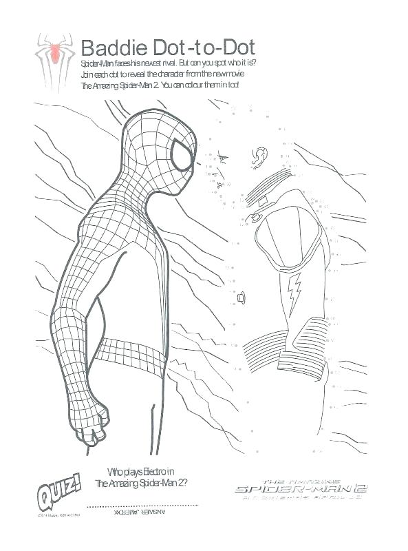 593x800 Spider Man 2 Coloring Pages Spider Man 2 Coloring Pages